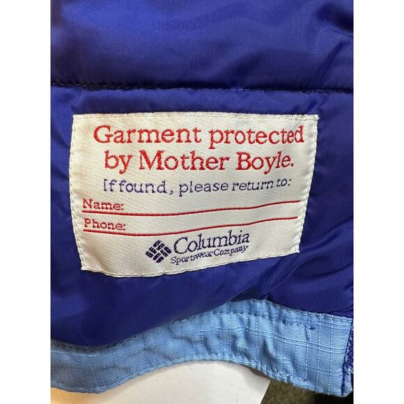 Columbia - Tectonite Kid's Purple Winter Coat - Youth 14/16 Stain On Cuff - Picture 5 of 11